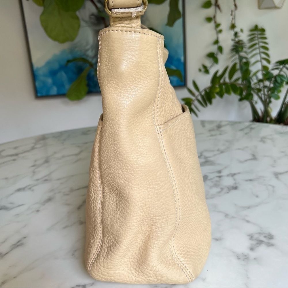 Coach Vintage Sonoma Pocket Shopper Natural Grain Leather Tote Bag Wheat 4920 - Picture 6 of 16